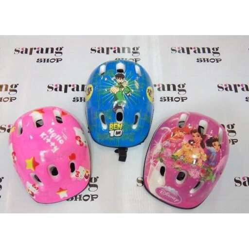 these helmets are made for the little girls.