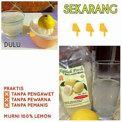 a picture of a glass of water and lemon juice.