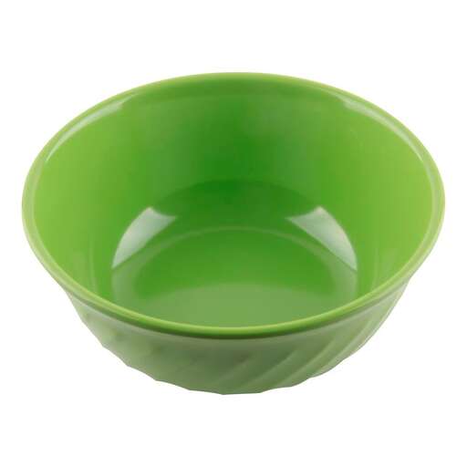a green bowl on a white background