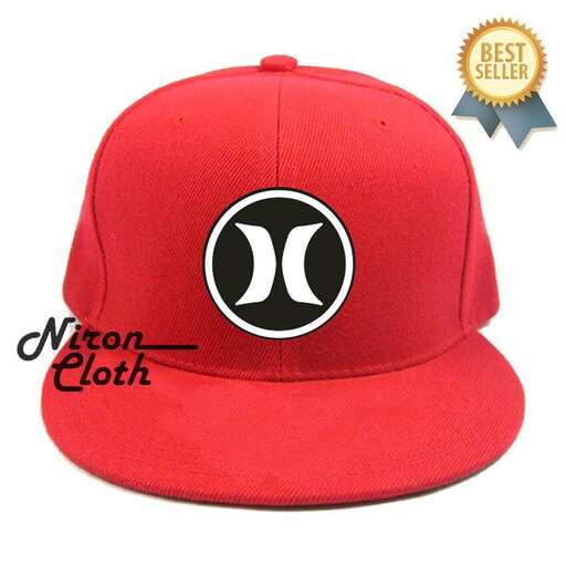 cap with logo and logo.