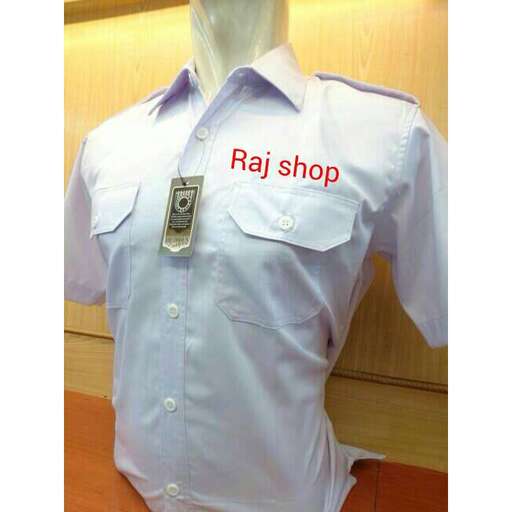 shirt with a pocket and a tag