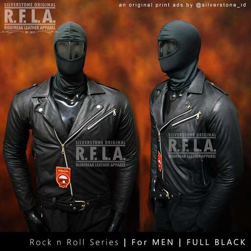 leather biker jacket with a leather jacket