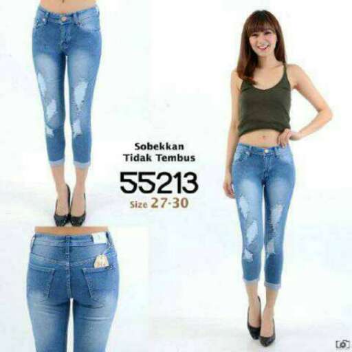 jeans with a high waist