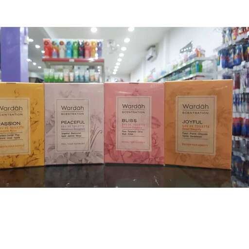 a selection of products in a store