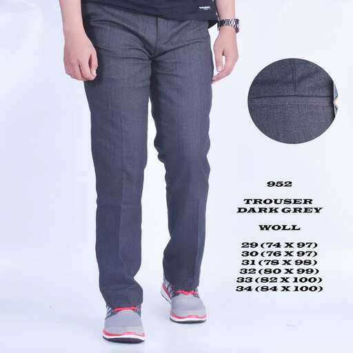 a pair of men's gray jeans