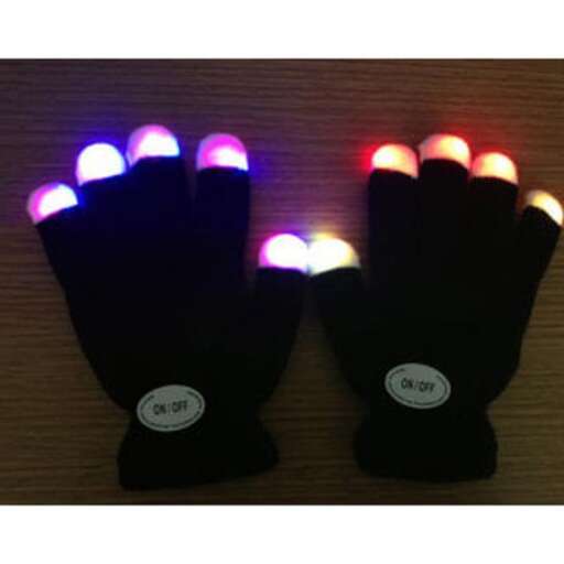 glow in the dark mittens