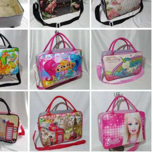 the bags are made from recycled plastic bags.