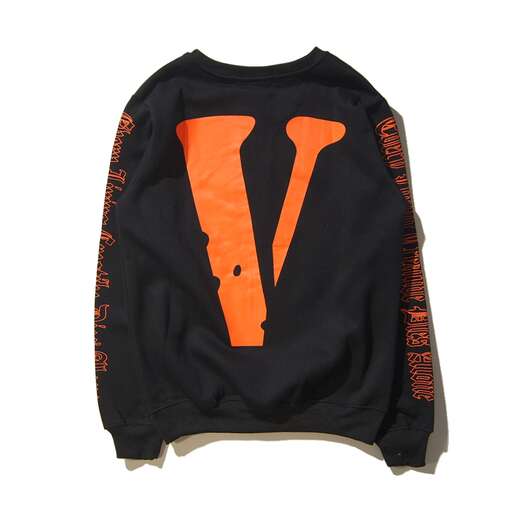 black and orange jacket with a hoodie