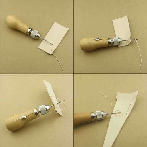 a paper cutter with a blank paper attached to it.