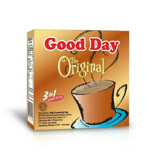 a box of good morning coffee
