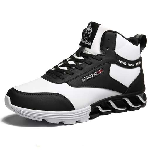 person is a manufacturer that uses the latest sneakers to create a new look.