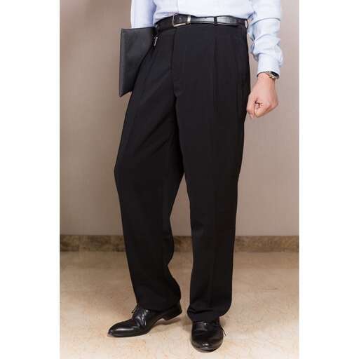 a man wearing a shirt and pants