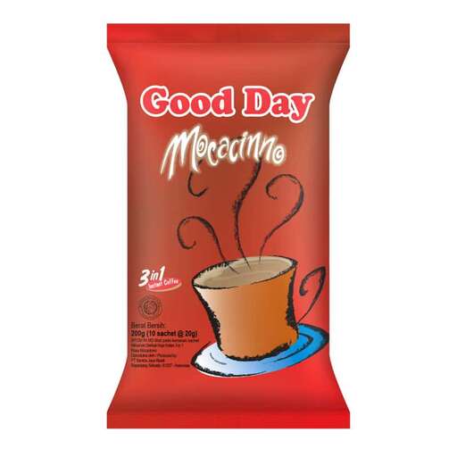 a bag of good morning coffee