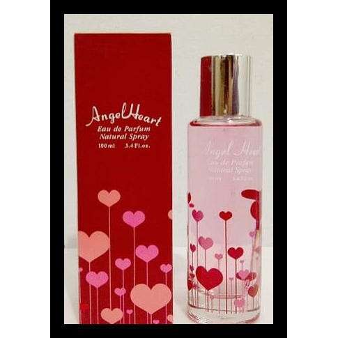 perfume bottle in red