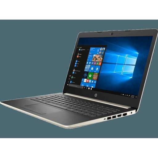 a laptop computer with a blue screen and a black keyboard.