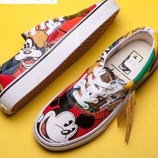 film character in a shoe