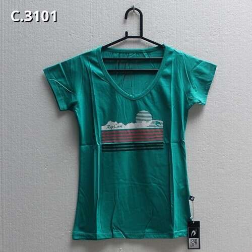 green shirt with a picture of clouds