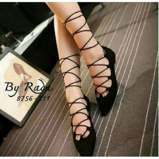 black lace up shoes with a touch of black