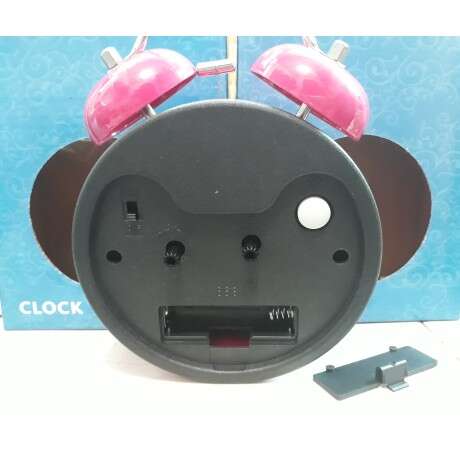 a clock with a face inside of it