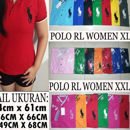 a woman wearing a red shirt