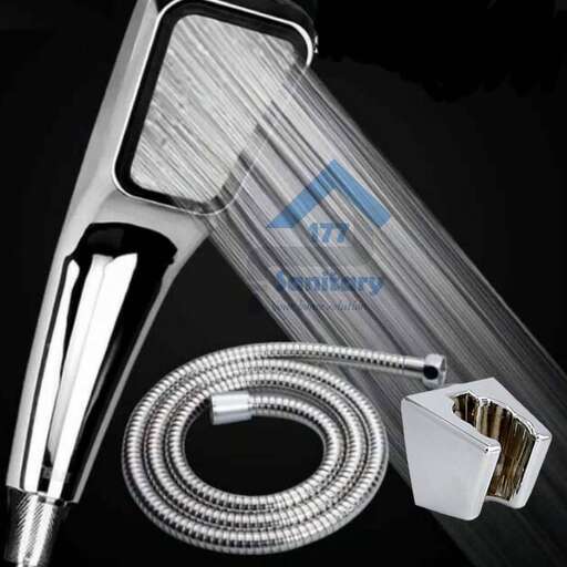 a white gold necklace with a silver cord and a white tube of hair clip.