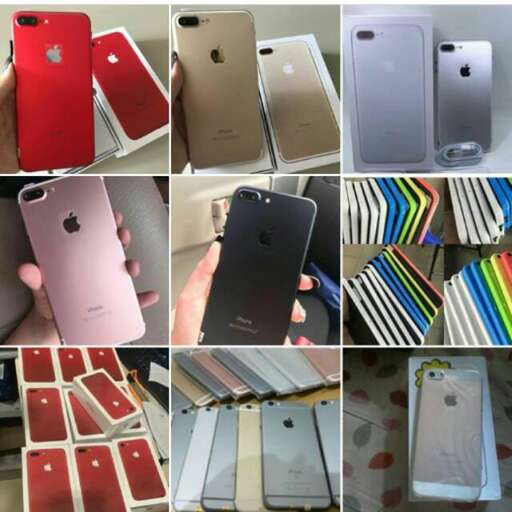 all of the cases in different colors