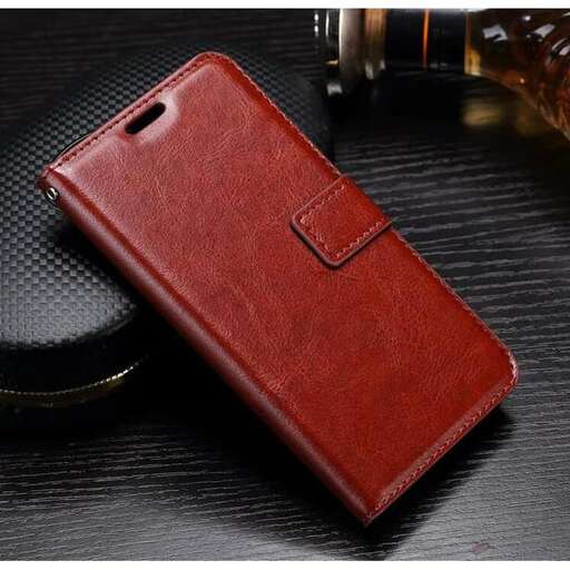 the case is made of leather