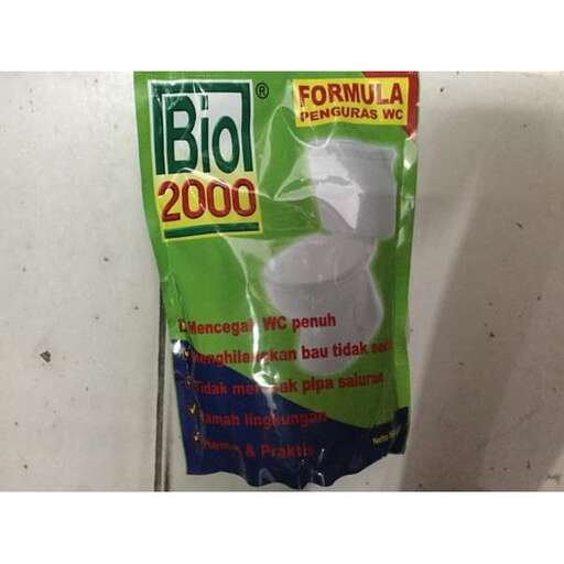 a bag of toilet paper in a store.