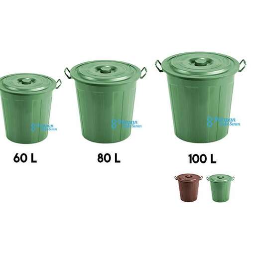 the plastic containers are a popular choice for drinking water.