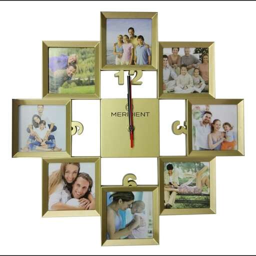 a collage of photos of family and friends.