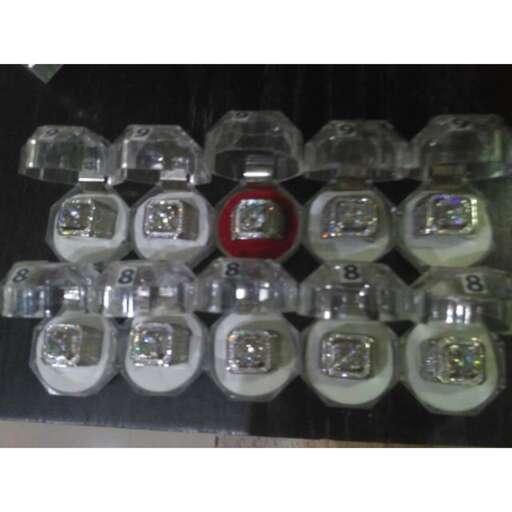 a selection of glassware for sale in a box