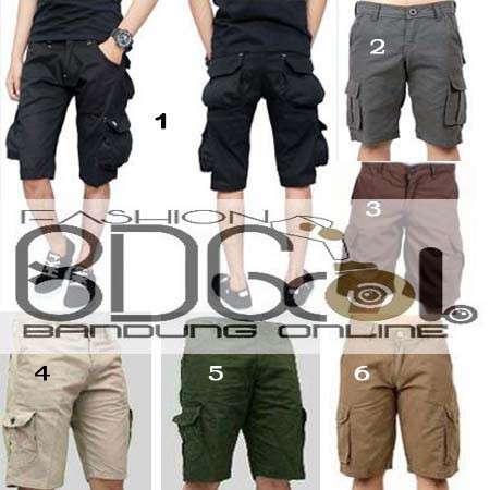 a set of shorts with shorts and a hat.