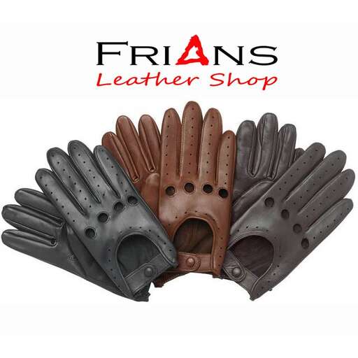 leather leather gloves for men.