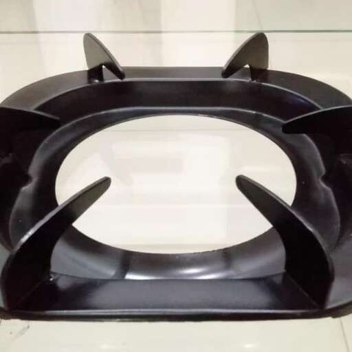 the rear end of the car seat