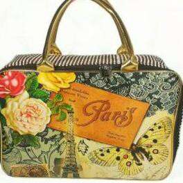 this is a bag i bought at a flea market in paris.