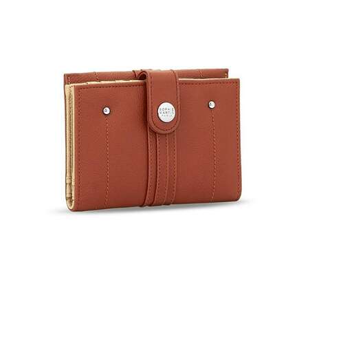 wallet in a leather case