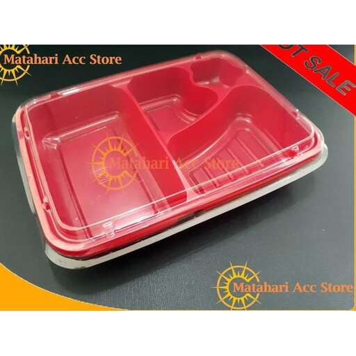 a plastic tray with a lid and a lid.