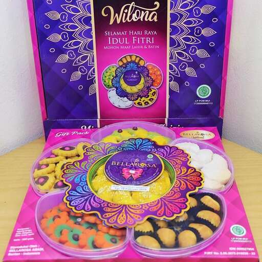 a box of cookies and a box of cookies.