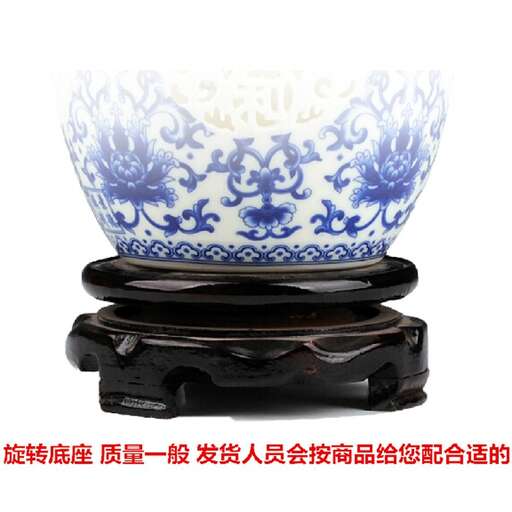 a blue and white bowl with a blue design