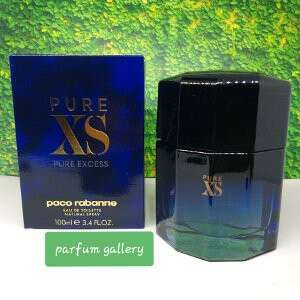 perfume bottle in blue