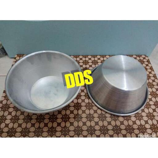 the new stainless steel bowl, with the word