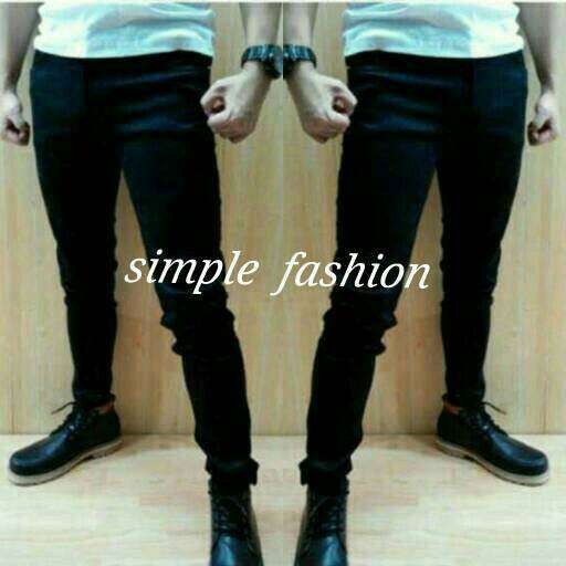 a pair of black jeans