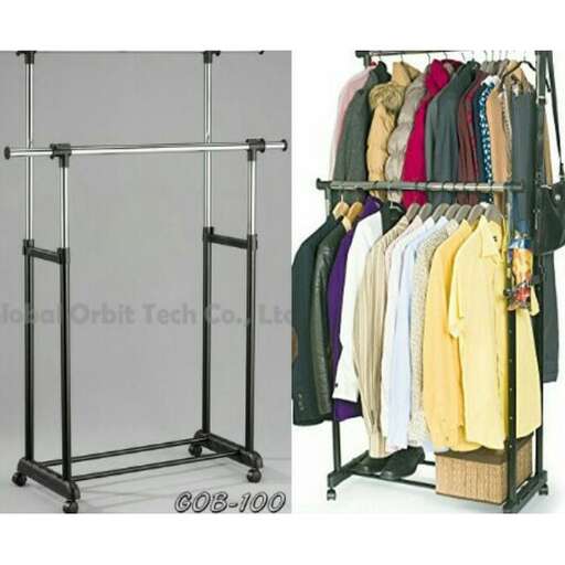 a rack for clothes