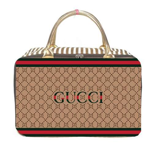 a bag that is made from a vintage leather.