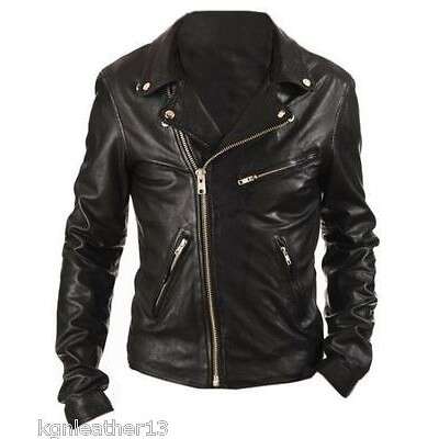 leather jacket in black