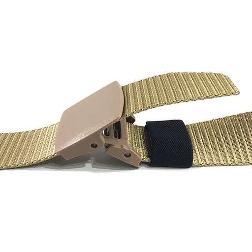 the belt is made of gold.