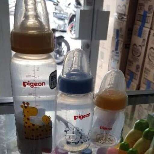 a couple of bottles that are sitting on a table.