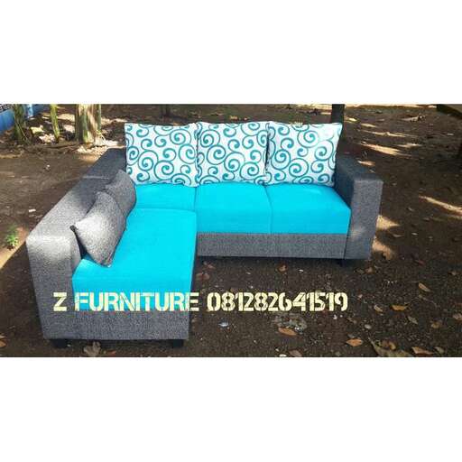 a modern sofa with a cushion.