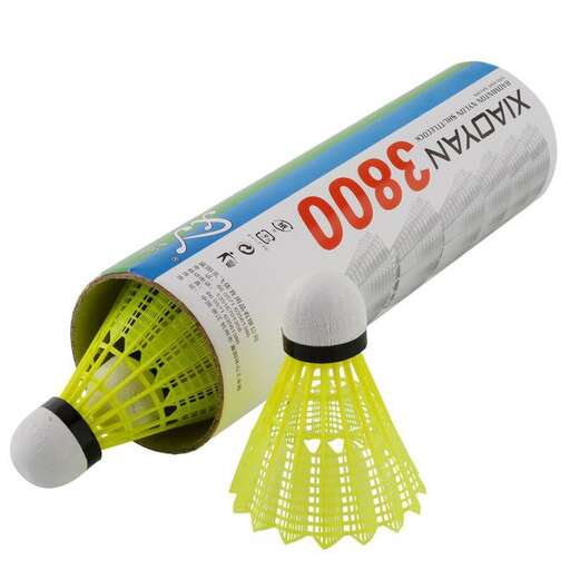 a broom with a yellow handle
