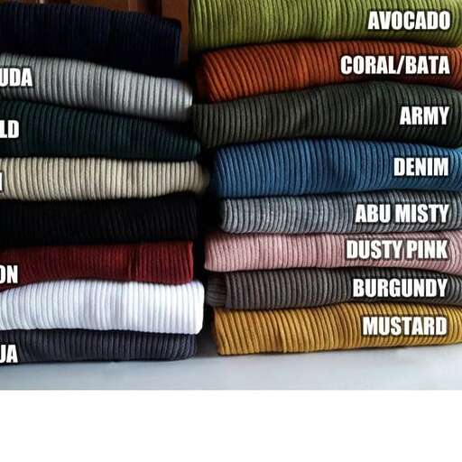 a selection of the products used in the collection.